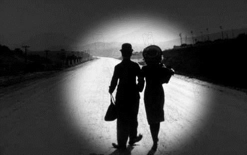 Les Temps modernes : Photo Paulette Goddard, Charles Chaplin