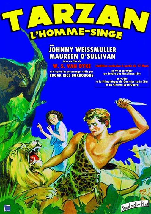 Tarzan, l'homme singe : Affiche
