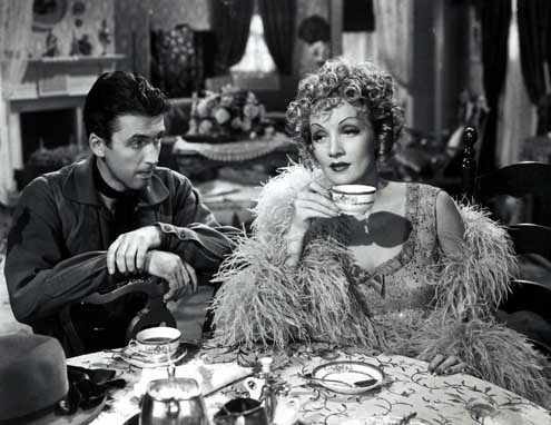 Femme ou démon : Photo George Marshall, James Stewart, Marlene Dietrich