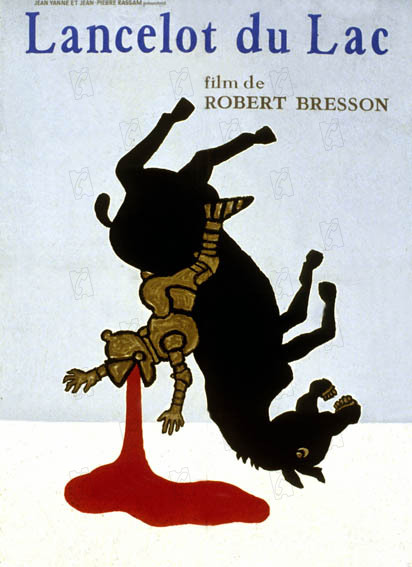 Lancelot Du Lac : Affiche Luc Simon, Robert Bresson