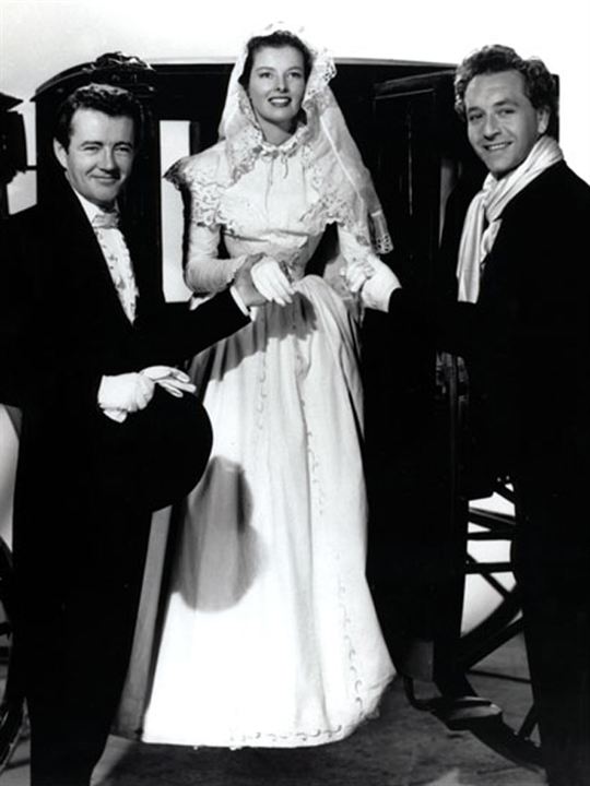 Passion immortelle : Photo Katharine Hepburn, Robert Walker, Clarence Brown