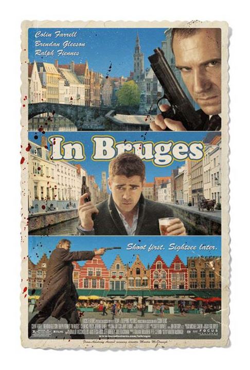 Bons Baisers de Bruges : Affiche Martin McDonagh