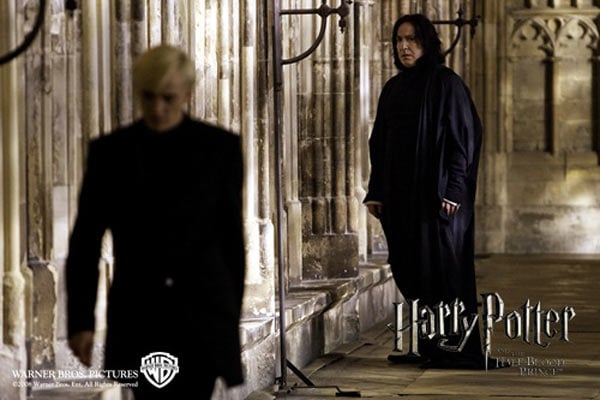 Harry Potter et le Prince de sang mêlé : Photo Tom Felton, Alan Rickman