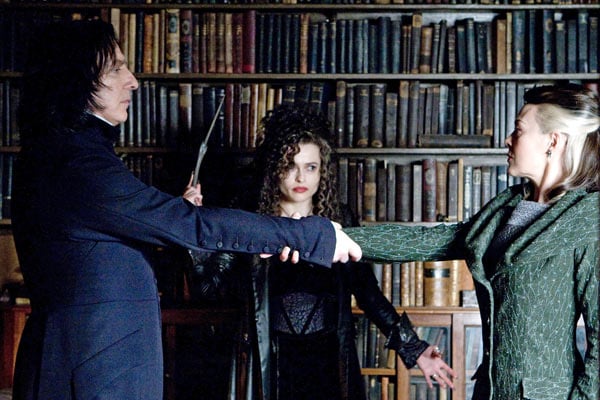Harry Potter et le Prince de sang mêlé : Photo Helen McCrory, Helena Bonham Carter, Alan Rickman