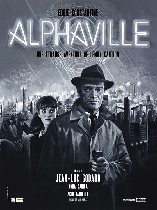Alphaville, une étrange aventure de Lemmy Caution : Affiche