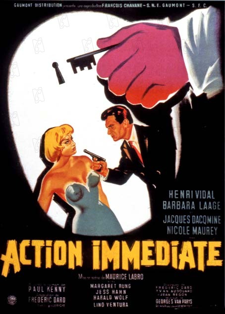Action immédiate : Affiche Maurice Labro