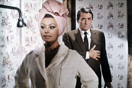 Arabesque : Photo Gregory Peck, Sophia Loren, Stanley Donen