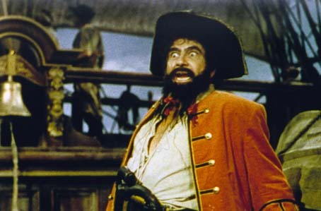 Barbe-Noire le pirate : Photo Raoul Walsh, Robert Newton