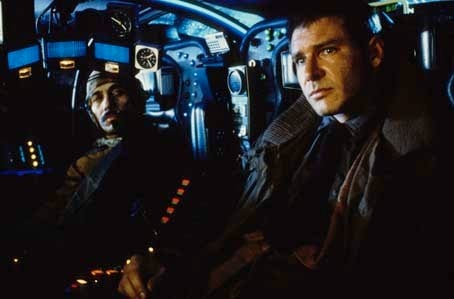 Blade Runner : Photo Harrison Ford, Ridley Scott, Edward James Olmos
