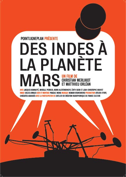 Des Indes à la planète Mars : Affiche