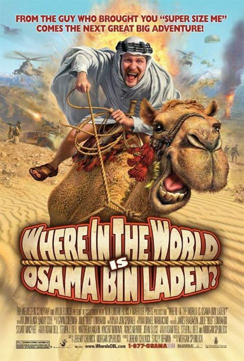 Where in the World is Osama Bin Laden ? : Affiche Morgan Spurlock