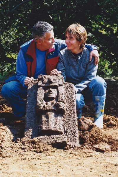 La niña en la piedra : Photo