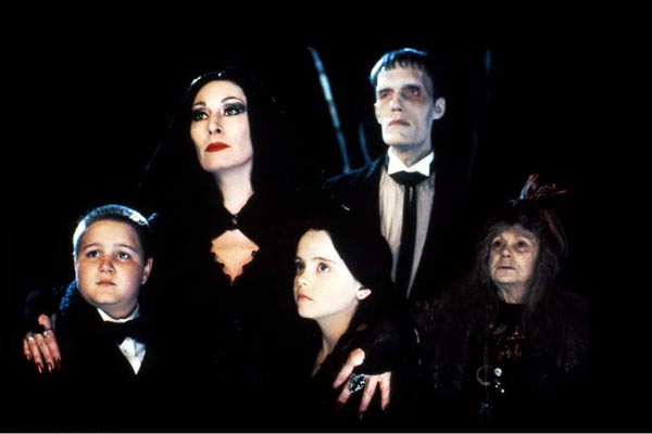 La Famille Addams : Photo Judith Malina, Jimmy Workman, Anjelica Huston, Christina Ricci