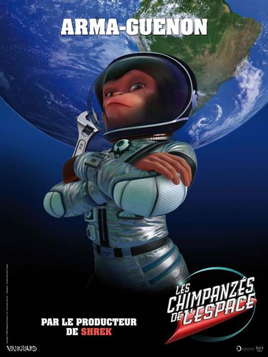 Les Chimpanzés de l'espace : Affiche Kirk DeMicco