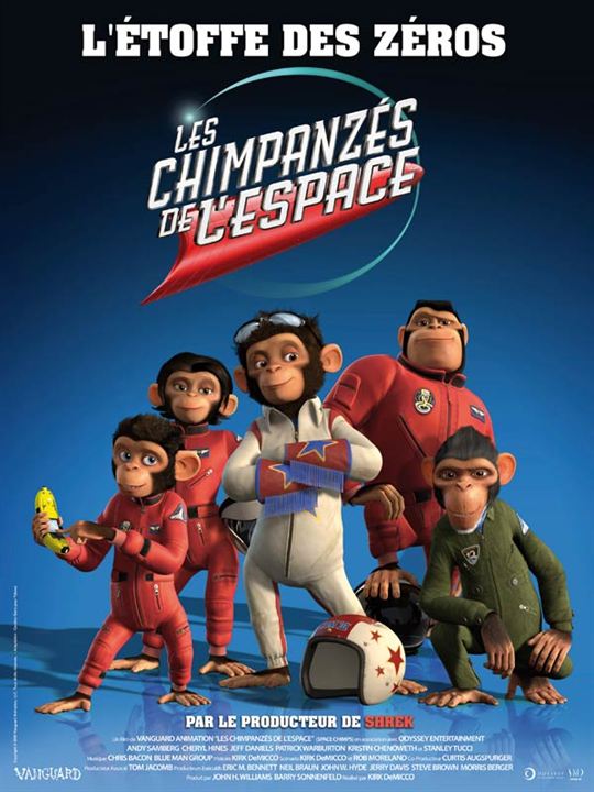 Les Chimpanzés de l'espace : Affiche