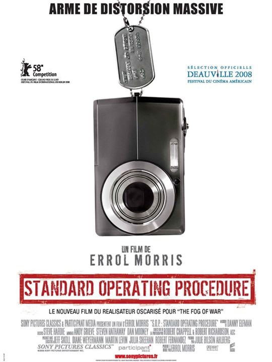 Standard Operating Procedure : Affiche Errol Morris