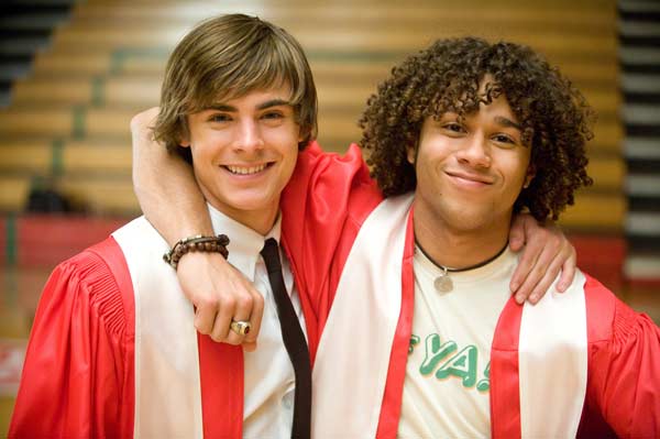High School Musical 3 : nos années lycée : Photo Zac Efron, Kenny Ortega, Corbin Bleu