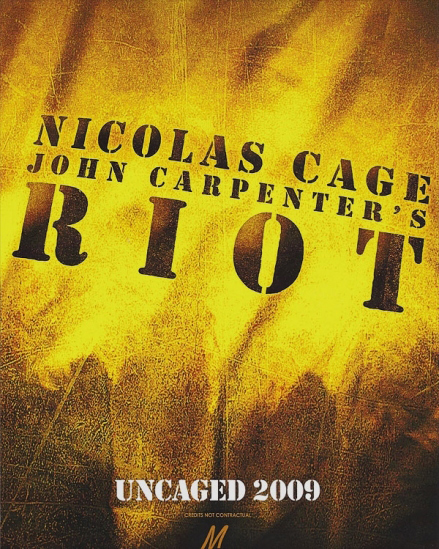 Riot : Affiche John Carpenter