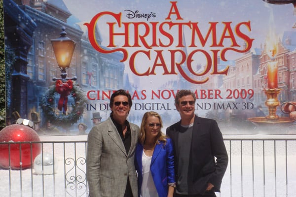 Le Drôle de Noël de Scrooge : Photo Robin Wright, Colin Firth, Jim Carrey
