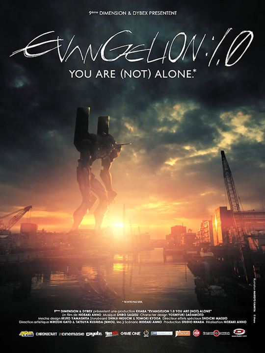 Evangelion : 1.0 You Are (Not) Alone : Affiche Kazuya Tsurumaki, Hideaki Anno