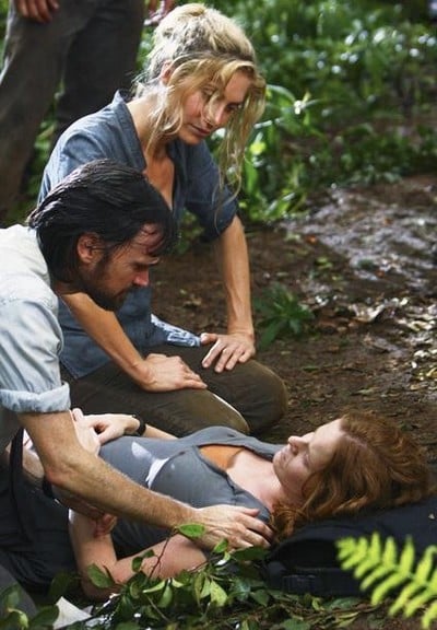 Photo Elizabeth Mitchell, Rebecca Mader, Jeremy Davies