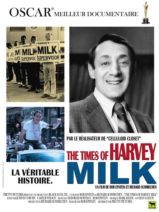 The Times of Harvey Milk : Affiche Robert Epstein