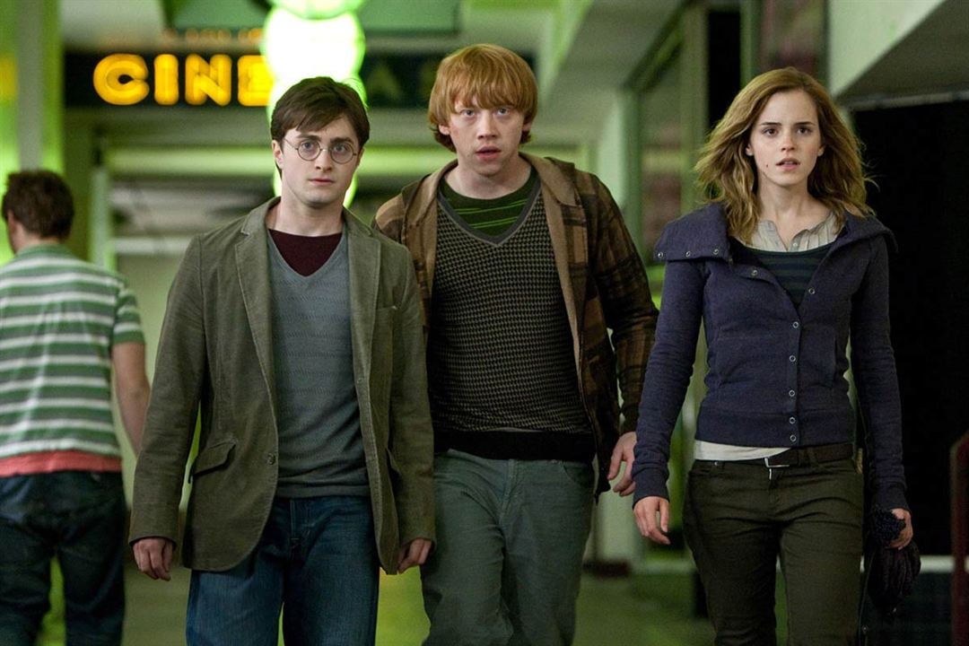 Harry Potter et les reliques de la mort - partie 1 : Photo Daniel Radcliffe, Emma Watson, Rupert Grint
