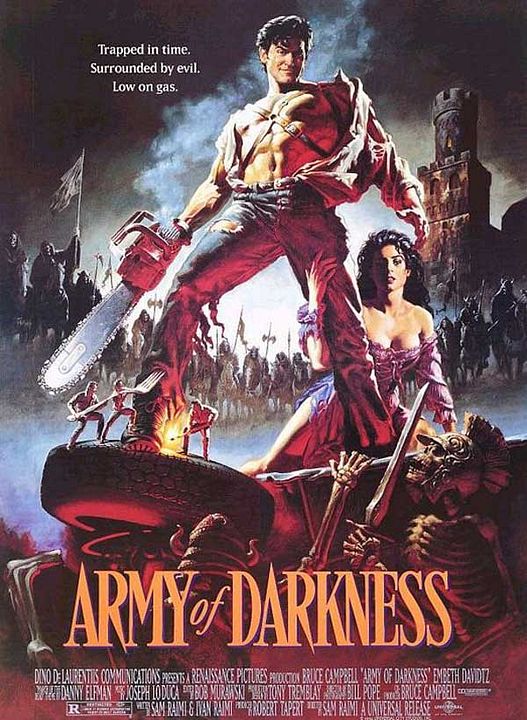 Evil Dead III : l'armée des ténèbres : Affiche Bruce Campbell
