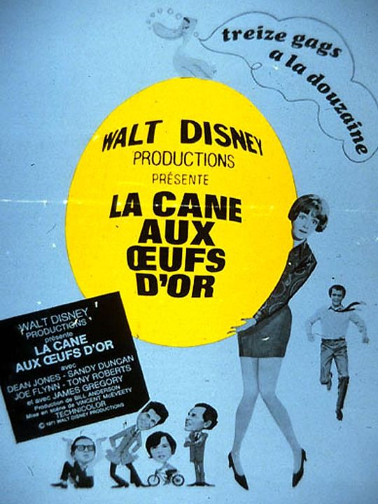 La Cane aux oeufs d'or : Affiche