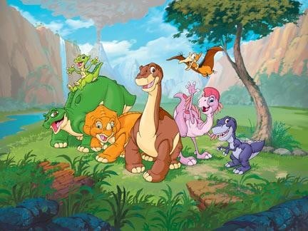 Le Petit dinosaure : Affiche