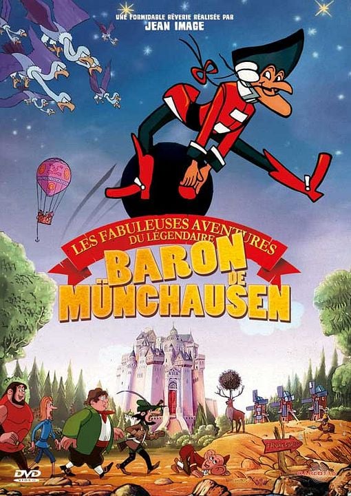 Les Fabuleuses aventures du légendaire baron de Munchausen : Affiche