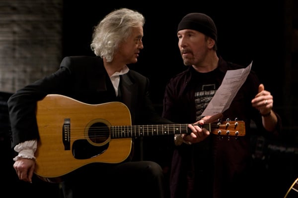 It Might Get Loud : Photo Jimmy Page, The Edge, Davis Guggenheim