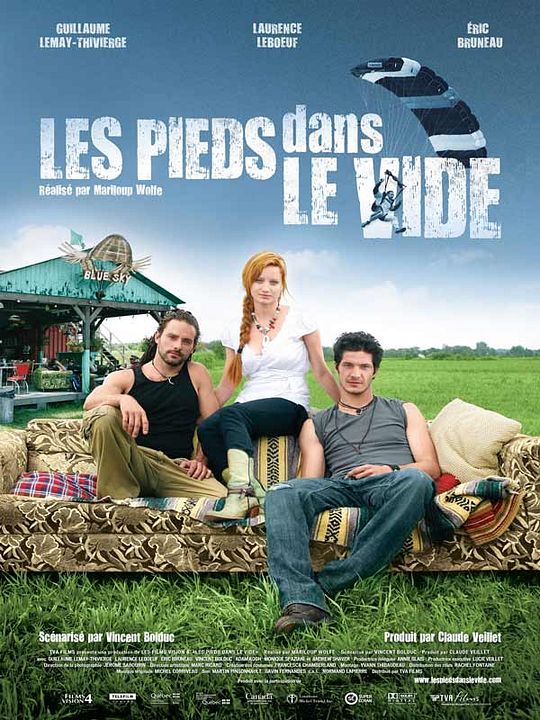 Les Pieds dans le vide : Affiche