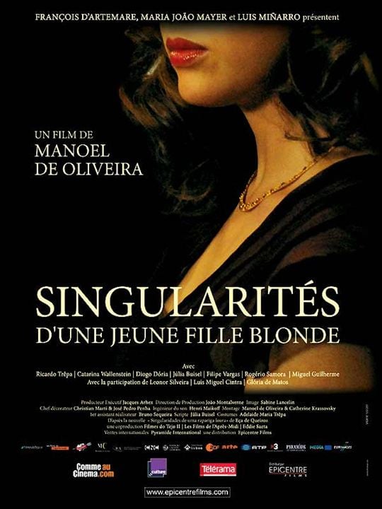 Singularités d'une jeune fille blonde : Affiche