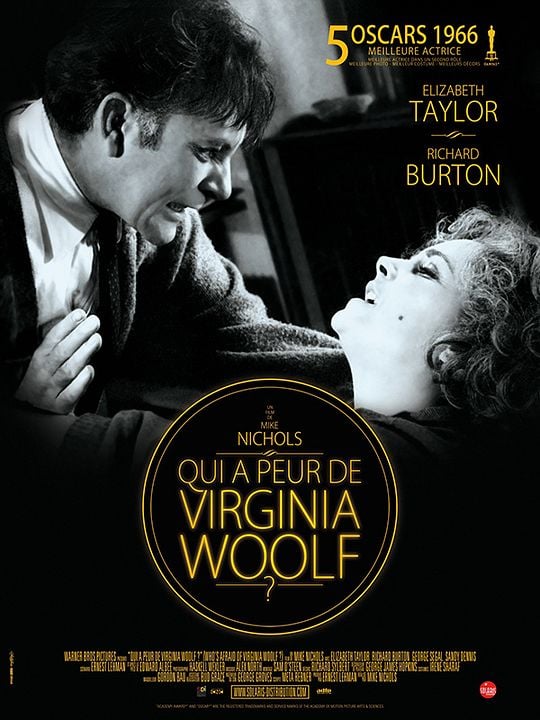 Qui a peur de Virginia Woolf ? : Affiche