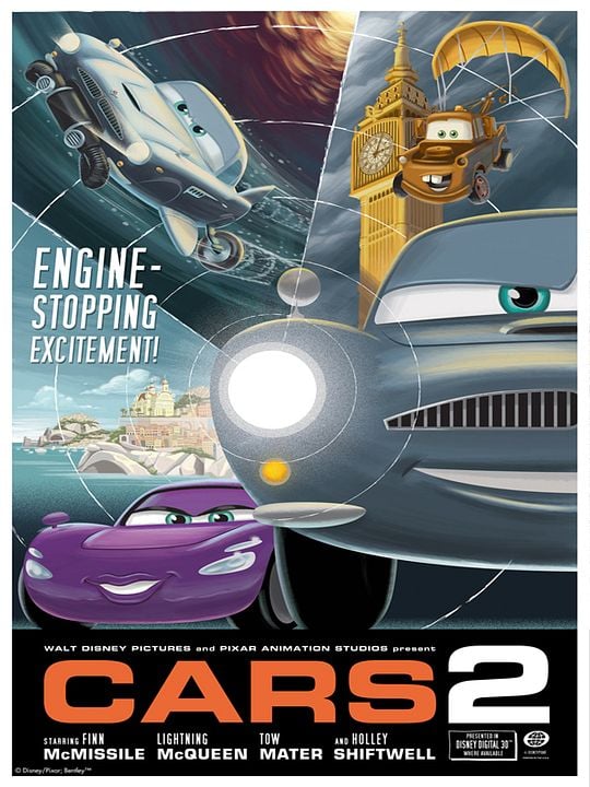 Cars 2 : Affiche