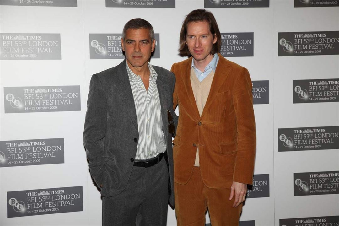 Fantastic Mr. Fox : Photo promotionnelle Wes Anderson, George Clooney
