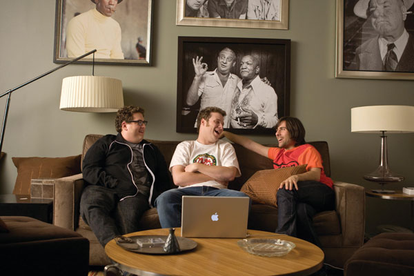 Funny People : Photo Seth Rogen, Jonah Hill, Jason Schwartzman