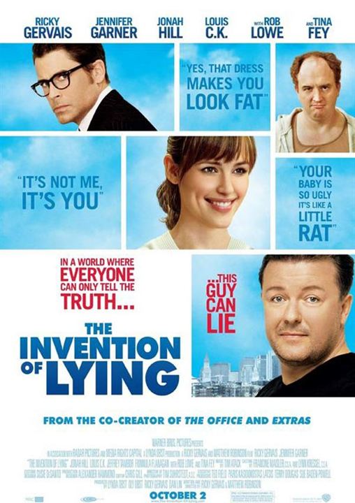 The Invention of Lying : Affiche Ricky Gervais, Matt Robinson