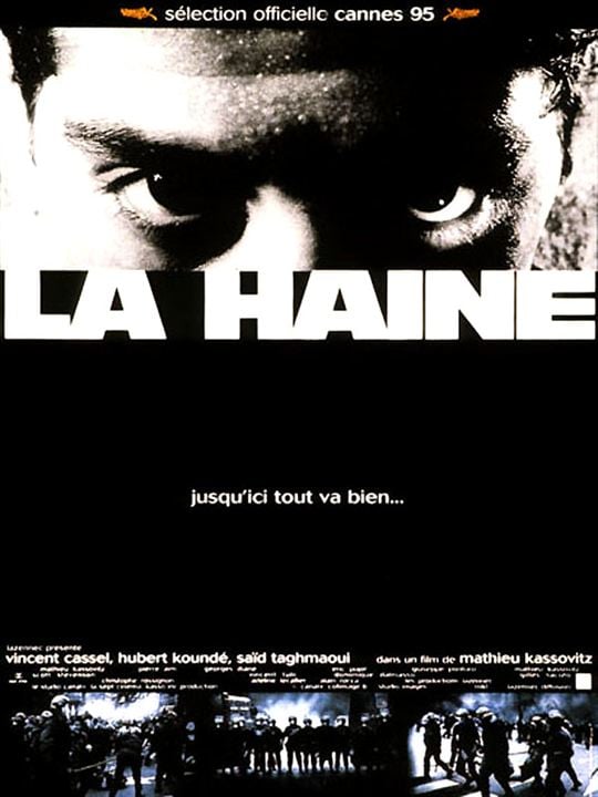 La Haine : Affiche Hubert Koundé
