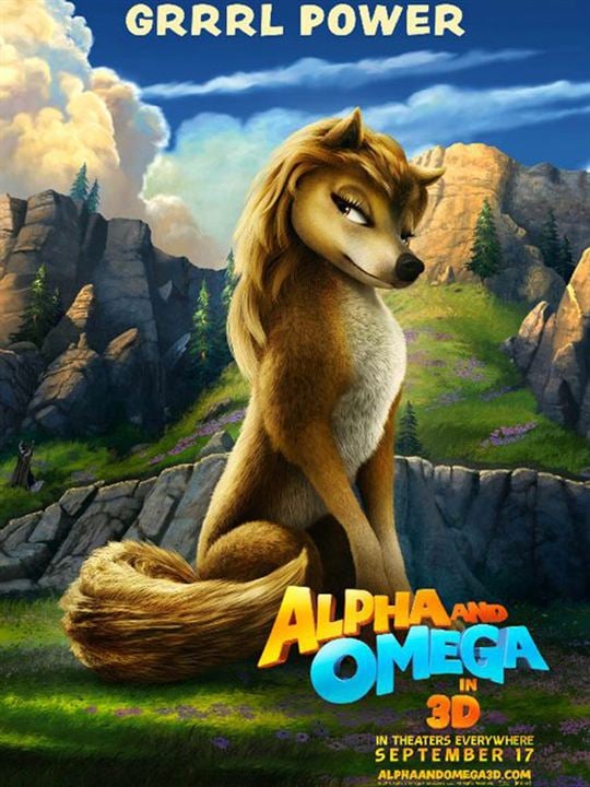 Alpha & Omega - 3D : Affiche Anthony Bell, Ben Gluck