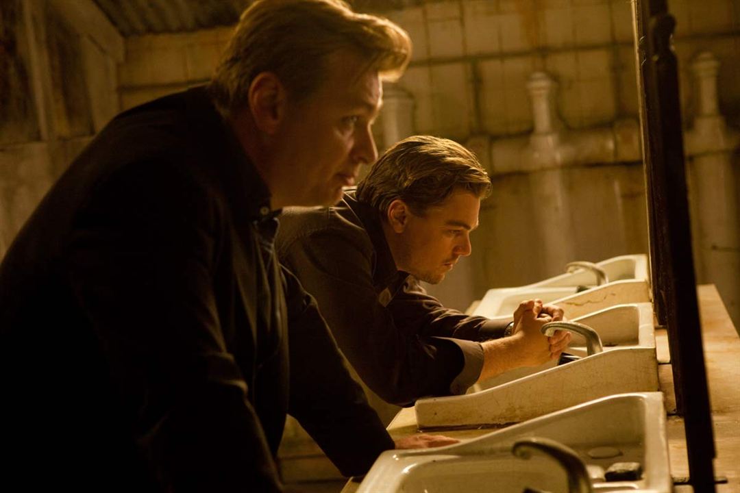 Inception : Photo Christopher Nolan, Leonardo DiCaprio