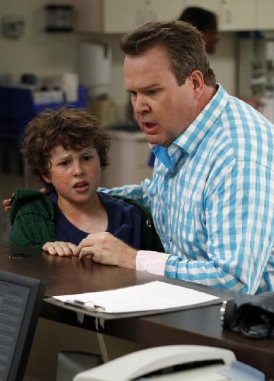 Modern Family : Photo Eric Stonestreet, Nolan Gould