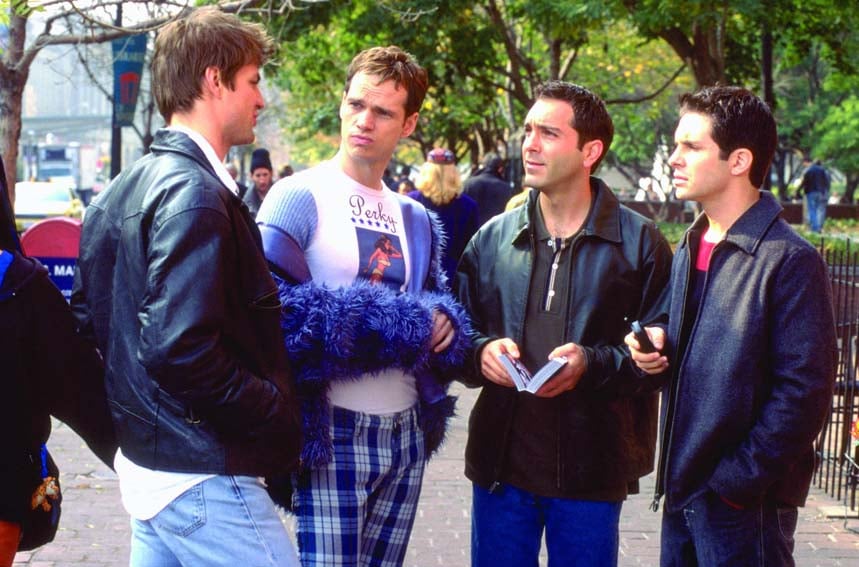 Photo Hal Sparks, Scott Lowell, Peter Paige, Gale Harold