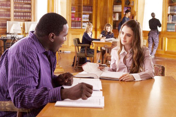 The Blind Side : Photo Lily Collins, Quinton Aaron, John Lee Hancock