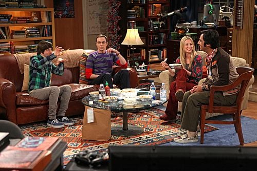 The Big Bang Theory : Photo Kaley Cuoco, Jim Parsons, Kunal Nayyar, Simon Helberg