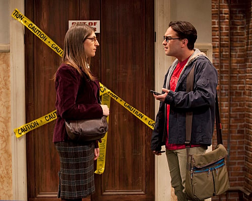 The Big Bang Theory : Photo Mayim Bialik, Johnny Galecki