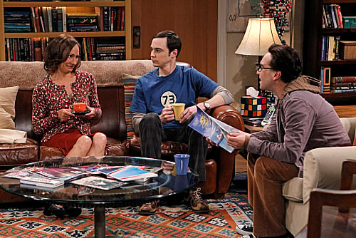 The Big Bang Theory : Photo Jim Parsons, Laurie Metcalf, Johnny Galecki