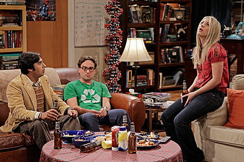 The Big Bang Theory : Photo Johnny Galecki, Kaley Cuoco, Kunal Nayyar