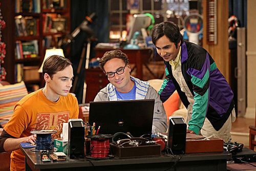 The Big Bang Theory : Photo Kunal Nayyar, Johnny Galecki, Jim Parsons